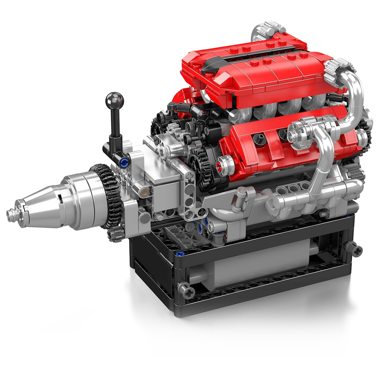 Motorised Italian V8 Engine 749pcs