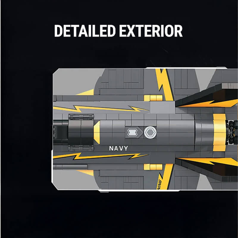 F-35B Lightning ll Black Edition 1267pcs