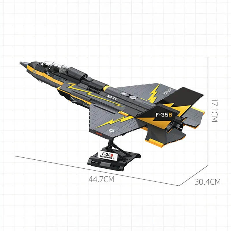 F-35B Lightning ll Black Edition 1267pcs