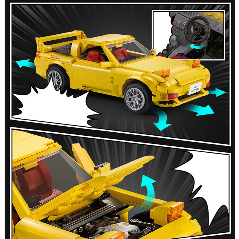 The Initial D Bundle 4543pcs