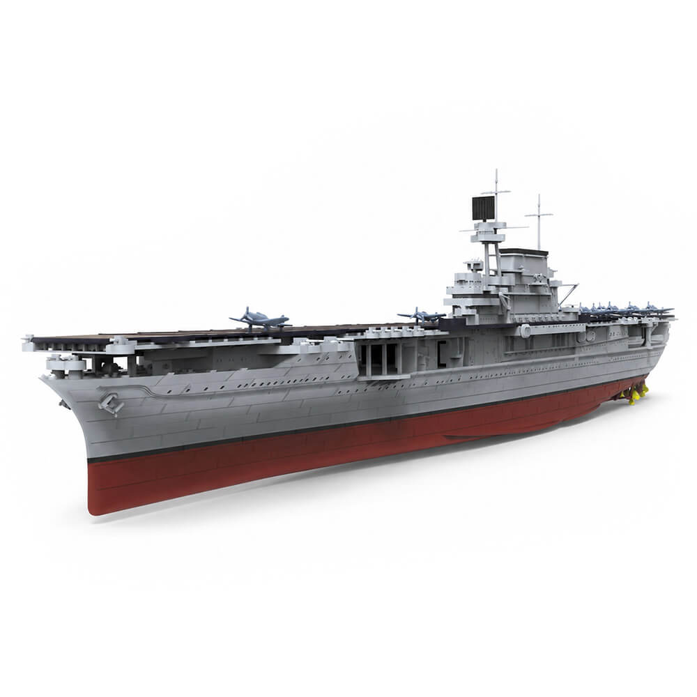 USS Enterprise CV6 Carrier 1:700 Scale - Construction Set