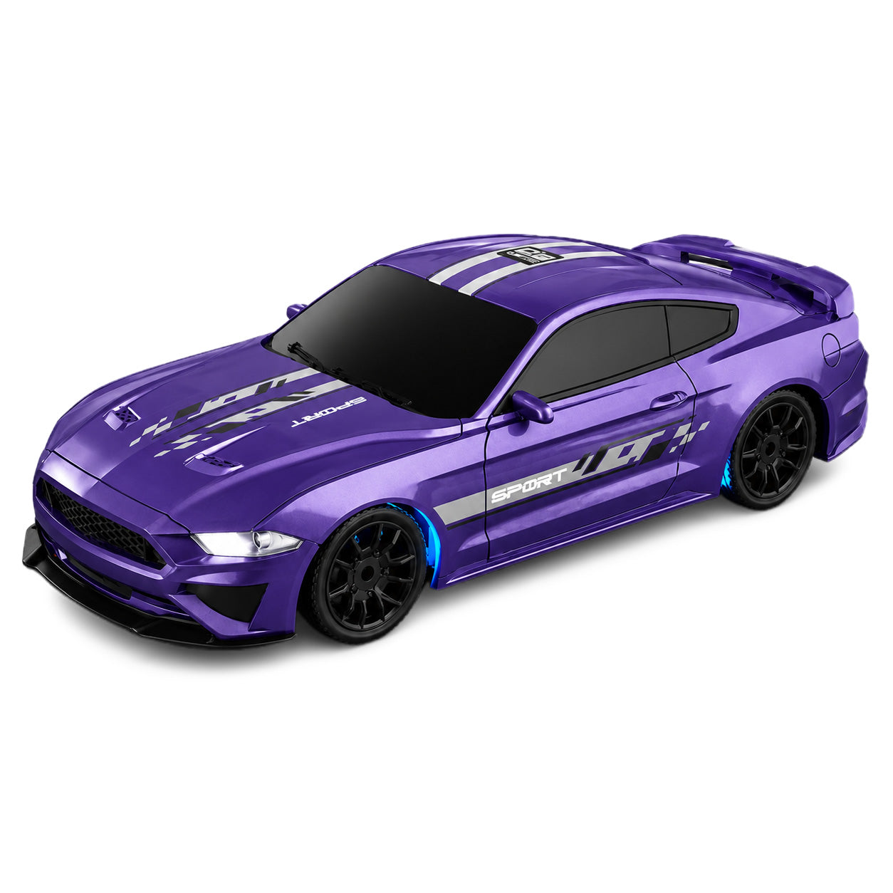 Purple Drifting American Icon