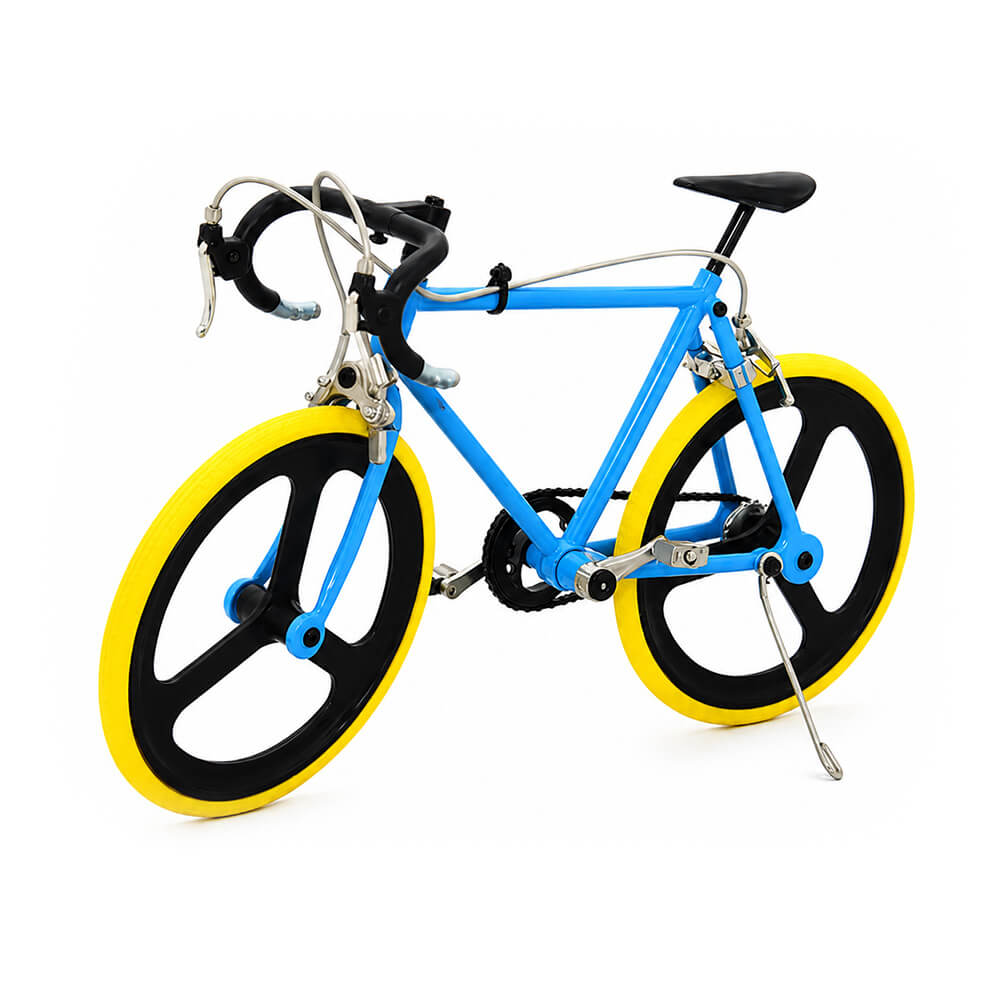 Blue Racing Bicycle - Metal Construction Set