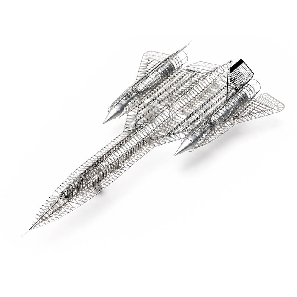 SR-71 Blackbird - Metal Construction Set