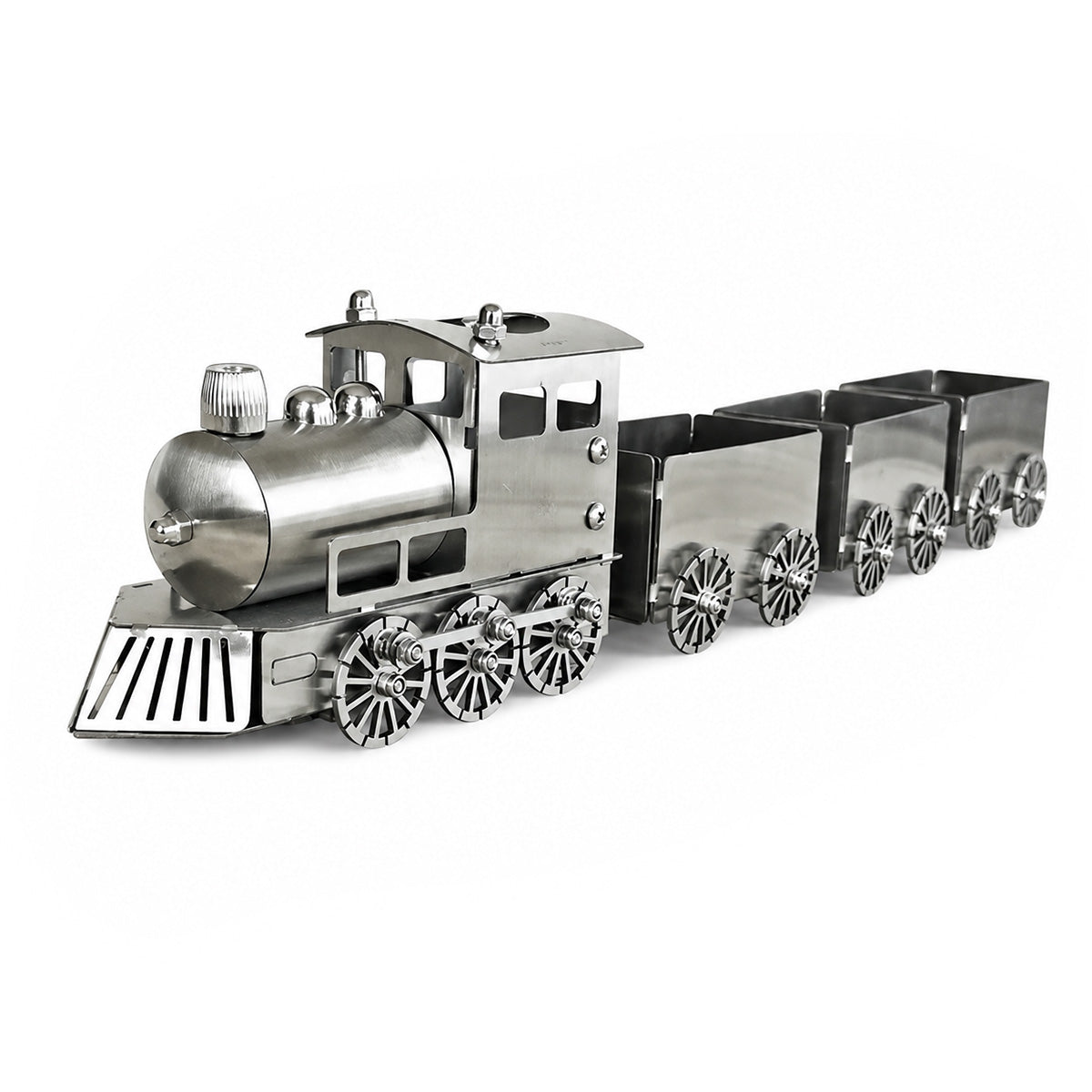Steam Freight Train - Metal Construction Set