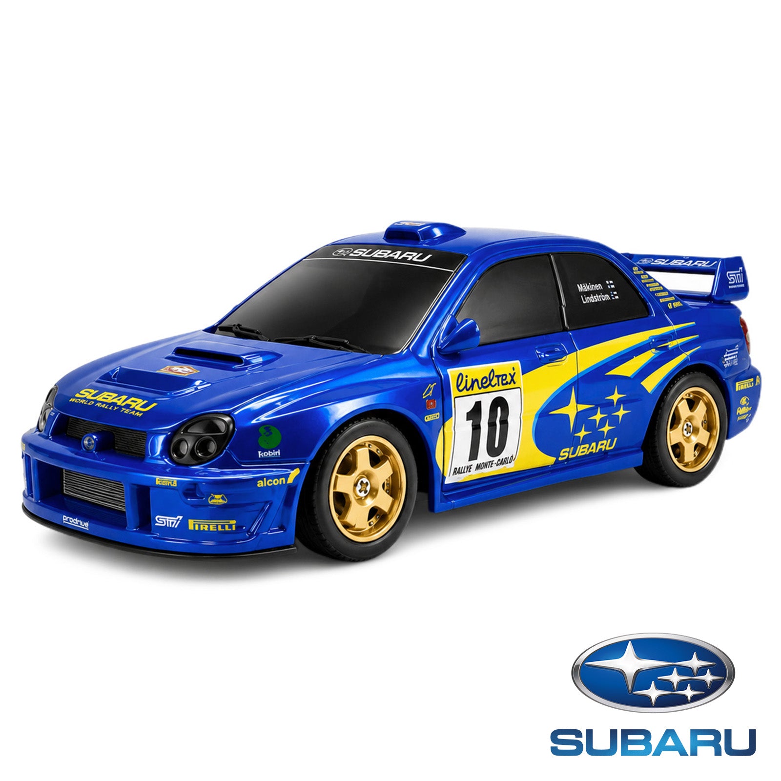 Drifting Subaru WRX STI