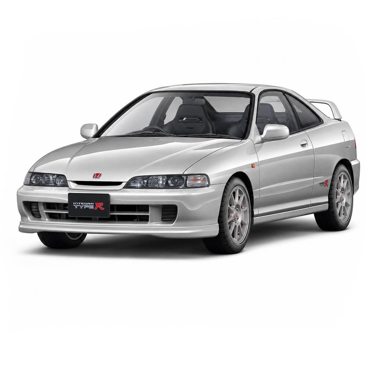 Metallic Vogue Silver Honda Integra Type R 1:32 Scale - Construction Set
