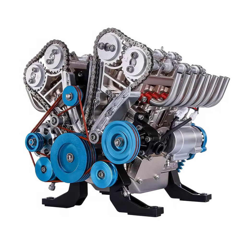Exposed V8 Engine - Metal Construction Set