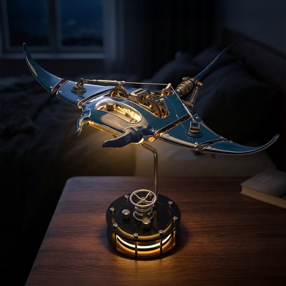 The Manta Ray Sea Guardian - Metal Construction Set