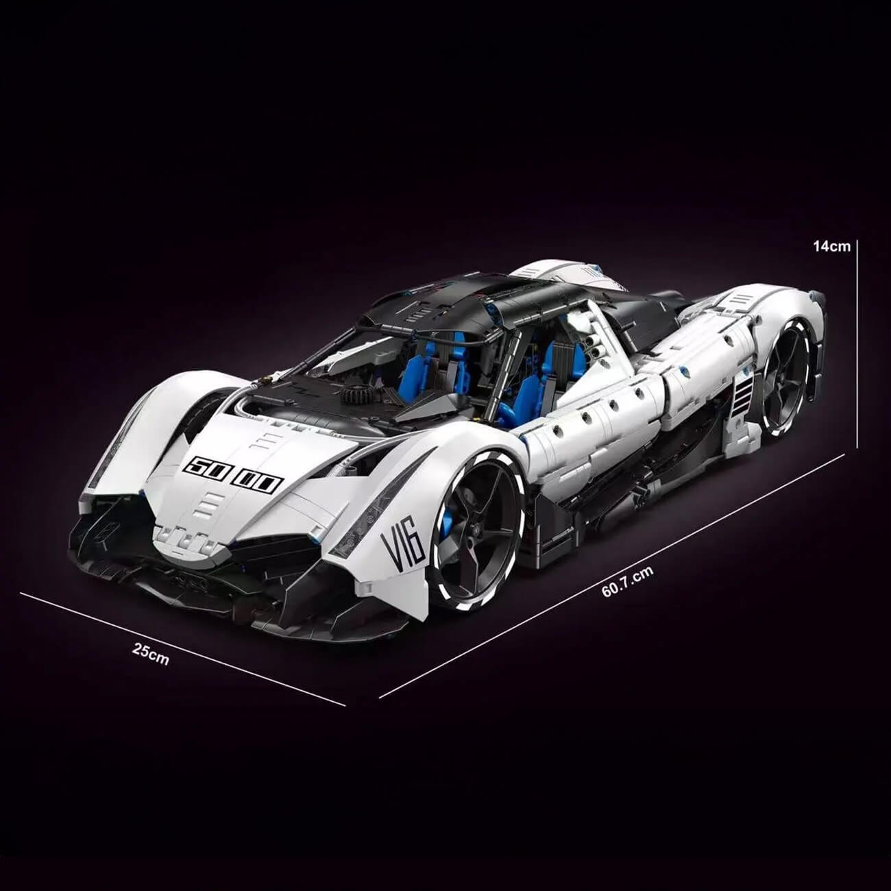 The Ultimate V16 Speed Demon 4015pcs