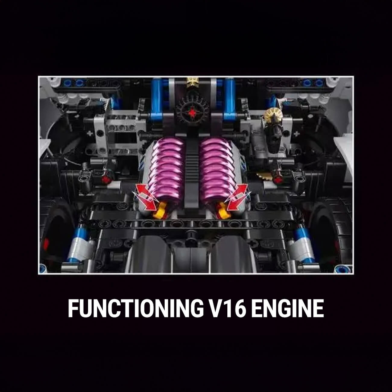 The Ultimate V16 Speed Demon 4015pcs