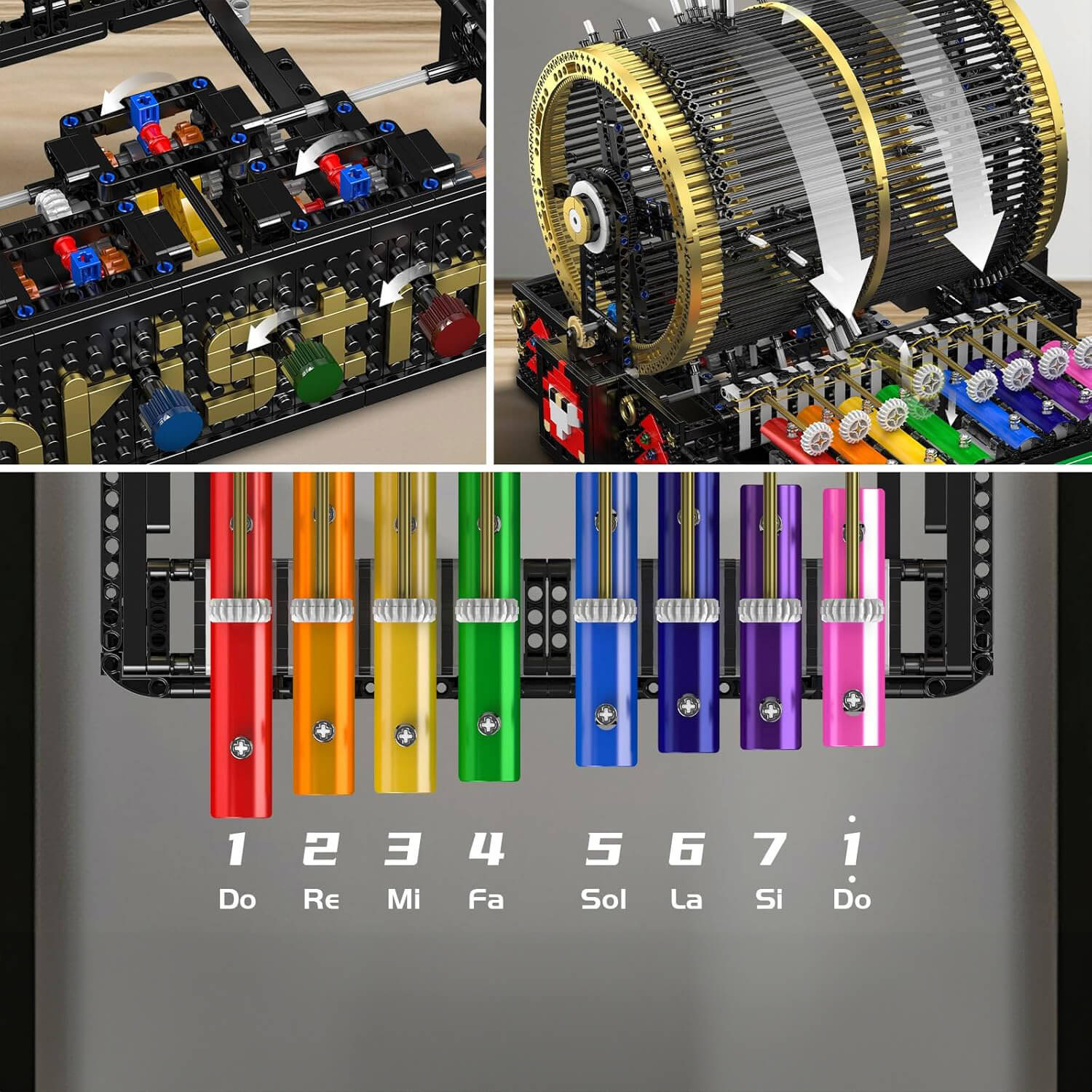 Motorised Festive Music Box 2343pcs