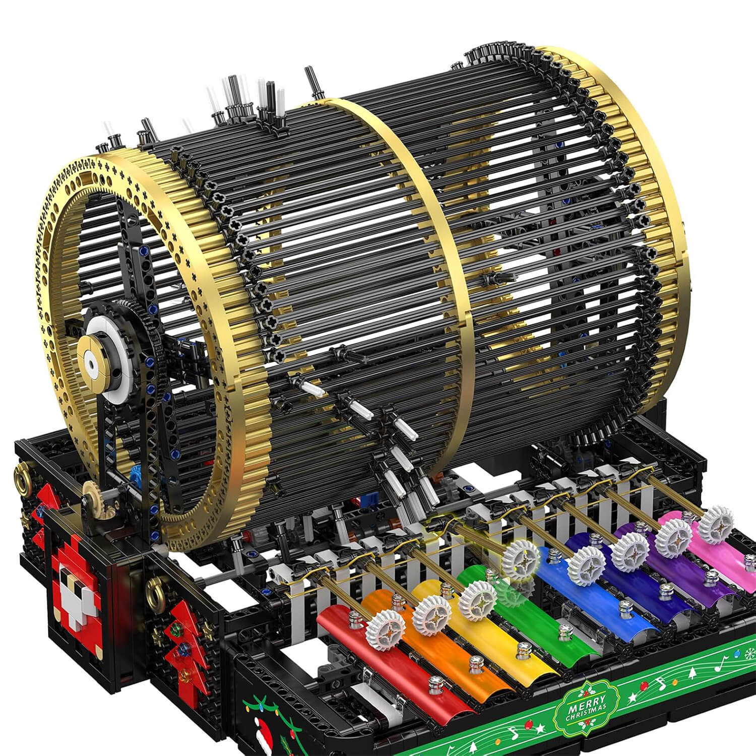 Motorised Festive Music Box 2343pcs