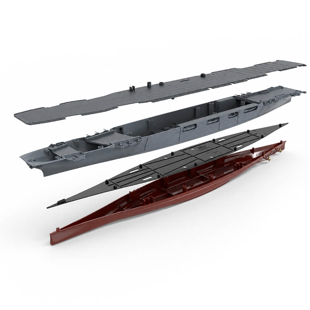 1927 USS Lexington Aircraft Carrier 1:700 Scale - Construction Set