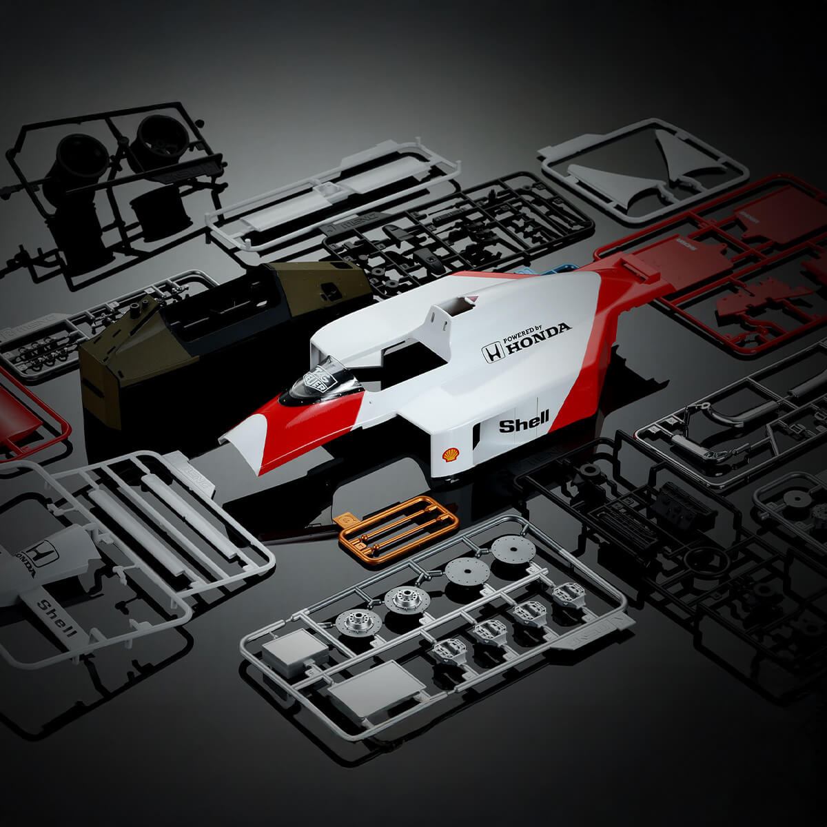 1988 McLaren MP4/4 F1 Car 1:12 Scale - Construction Set