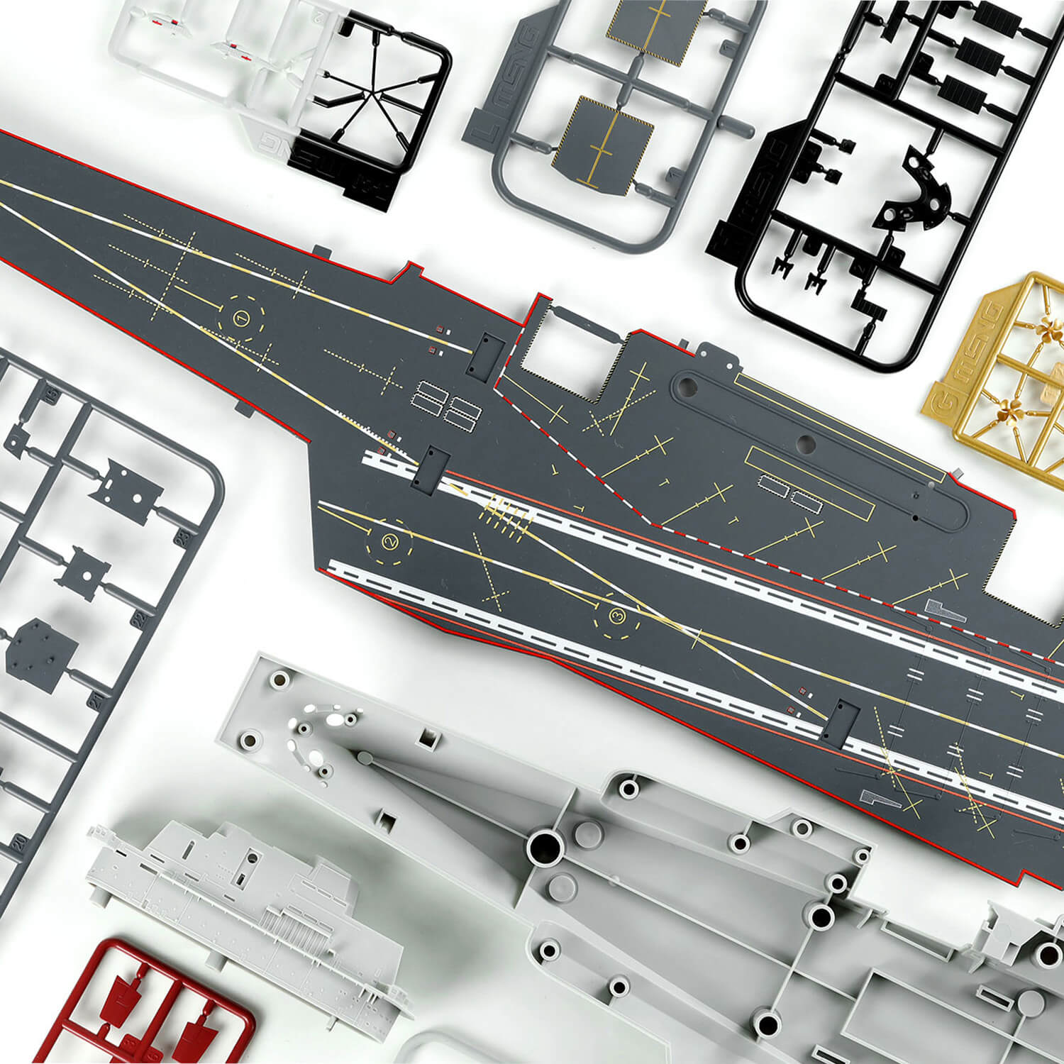 The Liaoning CV-16 Aircraft Carrier 1:700 Scale - Construction Set