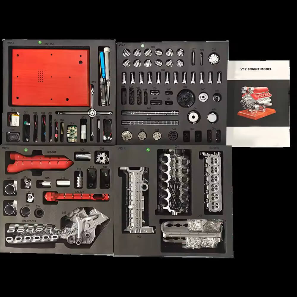 The Ultimate Italian V12 Engine - Metal Construction Set