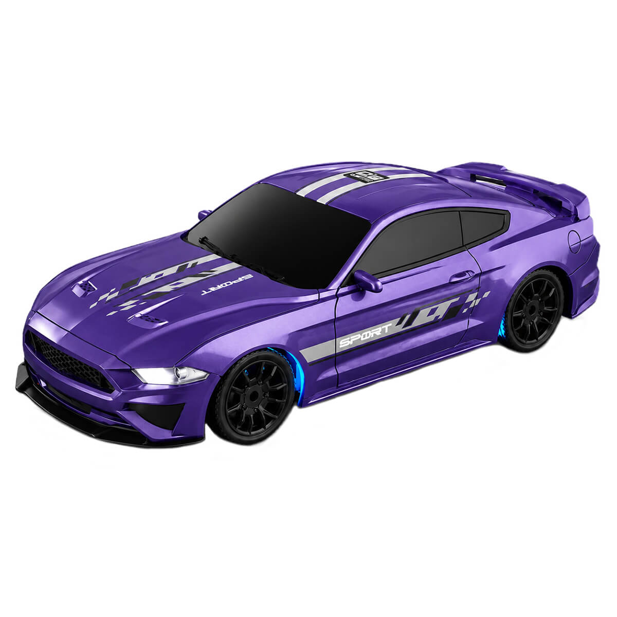 Purple Drifting American Icon
