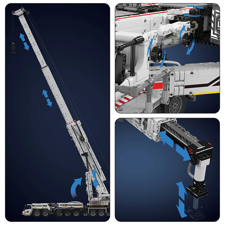Heavy Duty Remote Controlled Crane V2 8505pcs – TheBlockZone