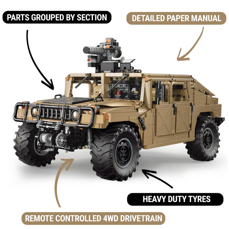 Humvee rc hot sale