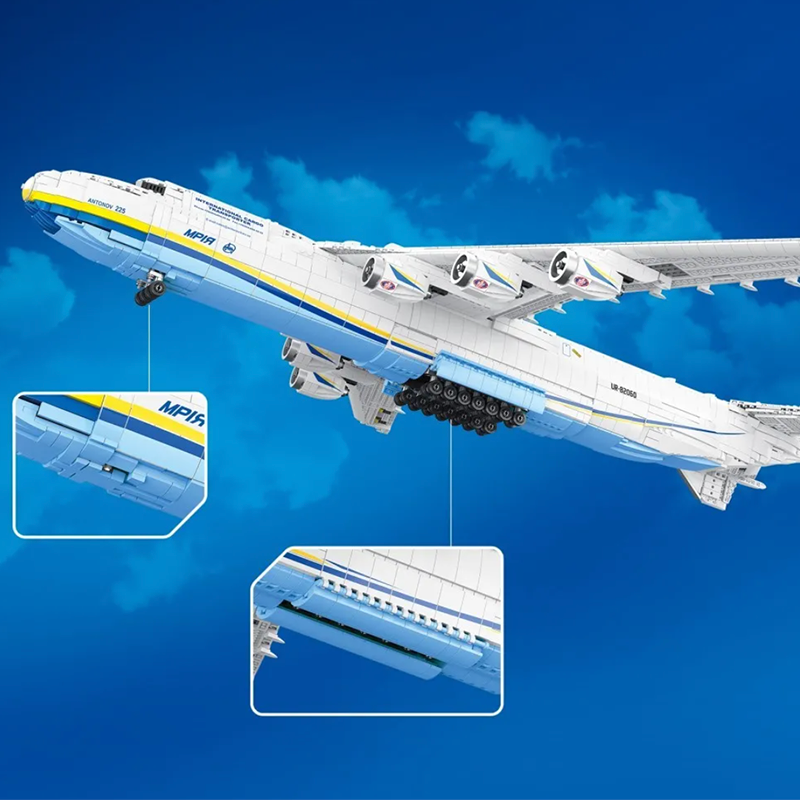 The Ultimate Antonov 225 With Stand 5349pcs