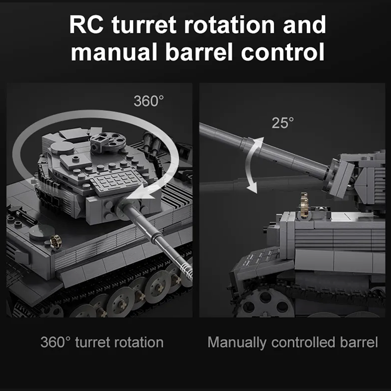 Remote Controlled Tank 925pcs