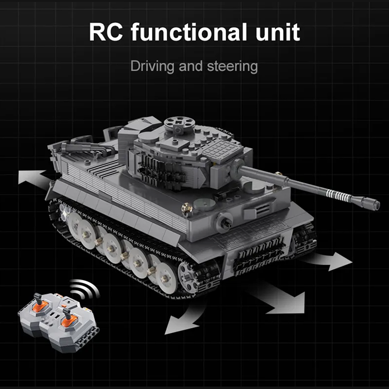 Remote Controlled Tank 925pcs