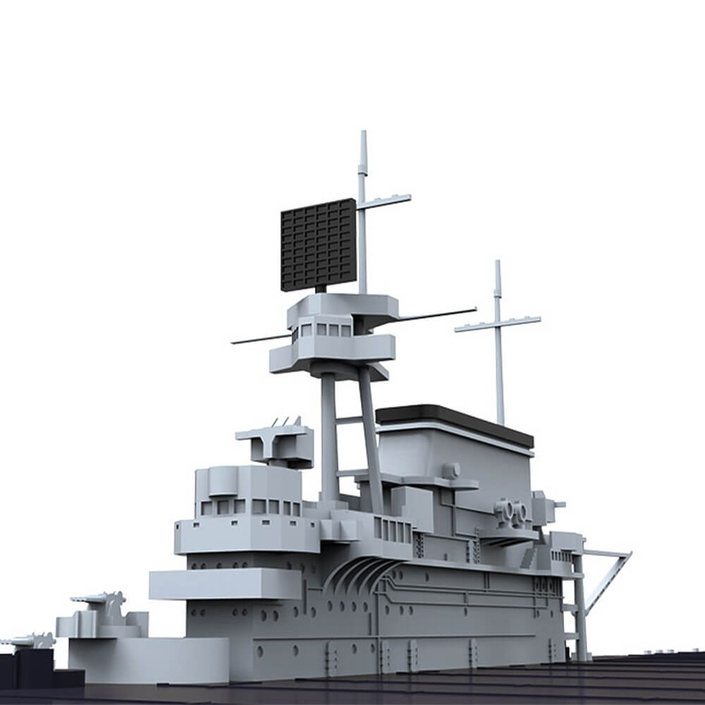 USS Enterprise CV6 Carrier 1:700 Scale - Construction Set