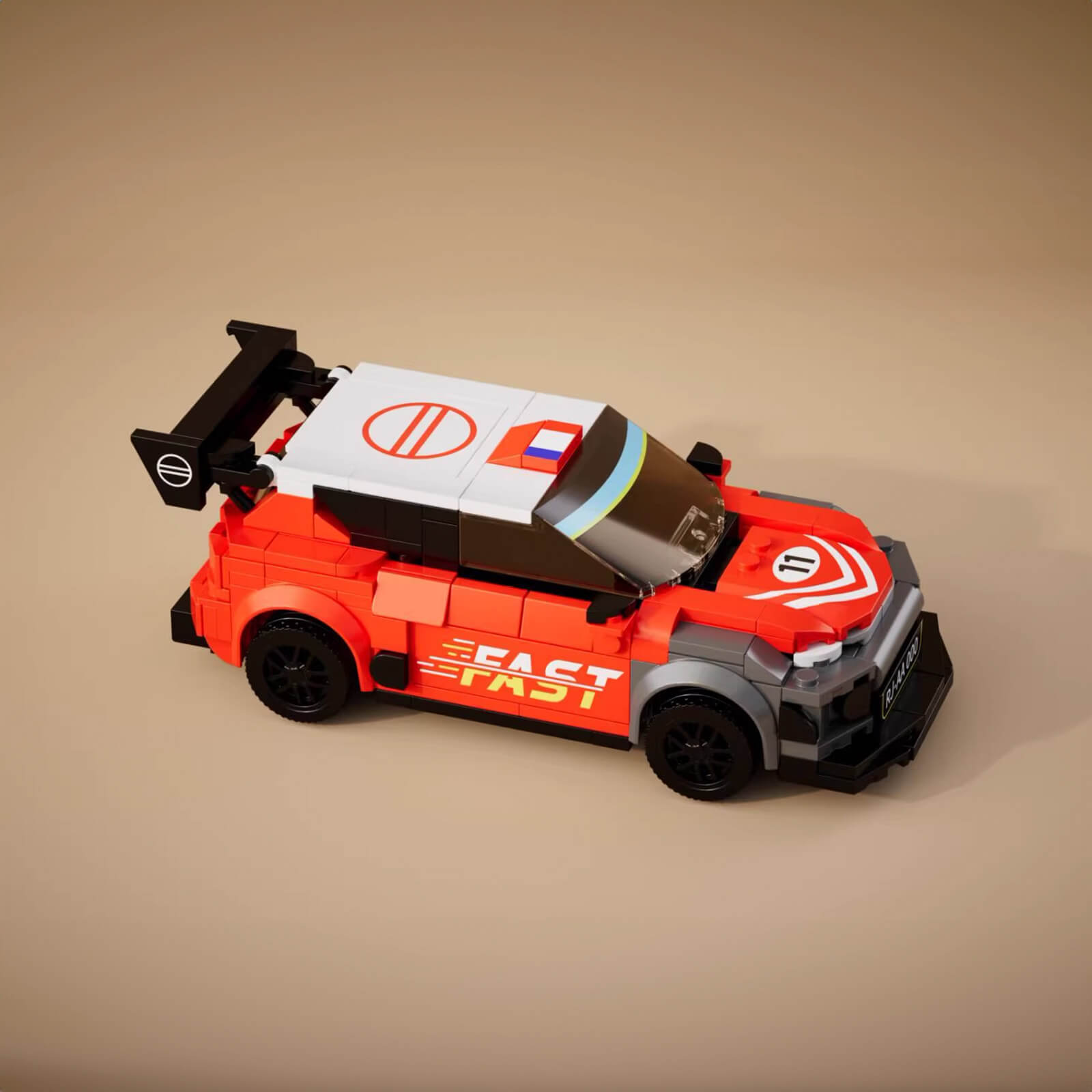 River Jump Rally Scene 1102pcs