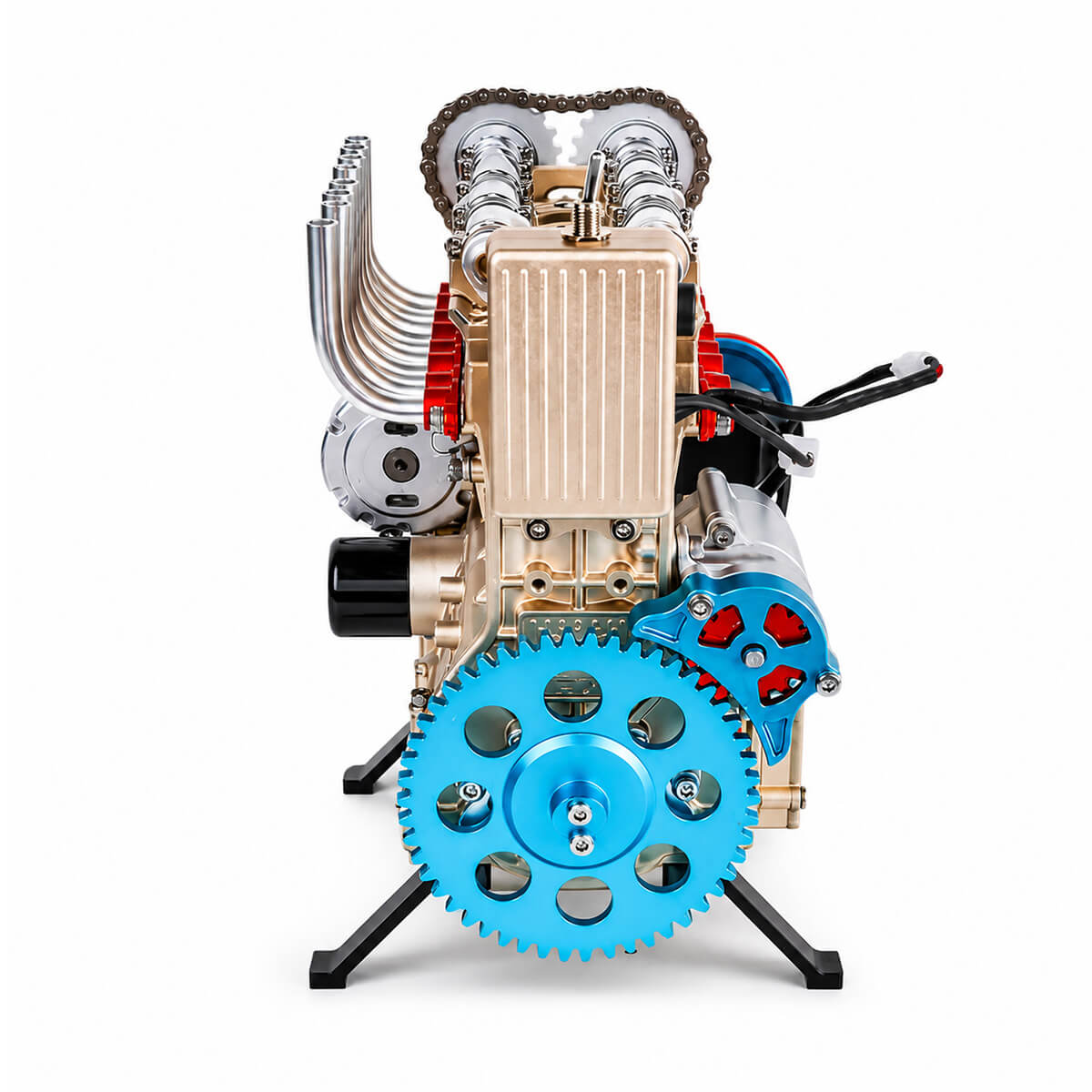 Exposed Inline 4 Engine - Metal Construction Set