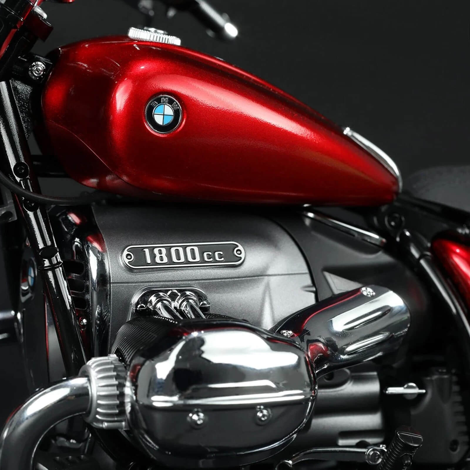 BMW R18 Classic Metallic Red - Construction Set