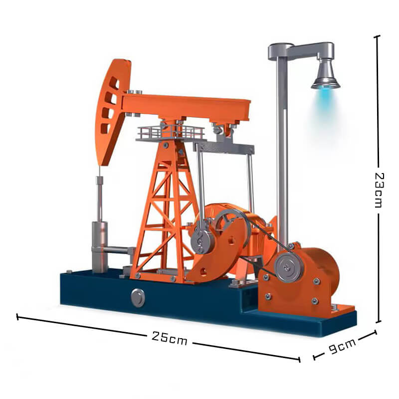 Kinetic Oil Pumpjack - Metal Construction Set