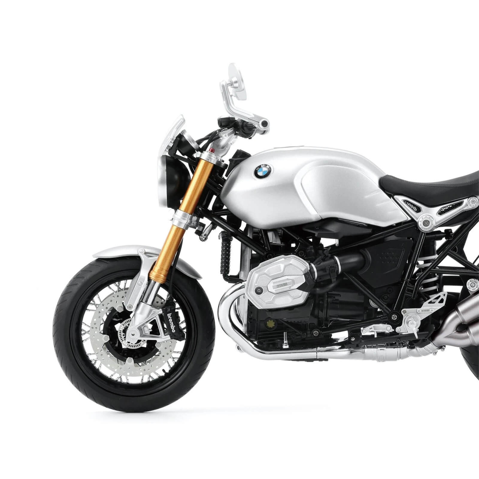 BMW R nineT Metallic Silver - Construction Set