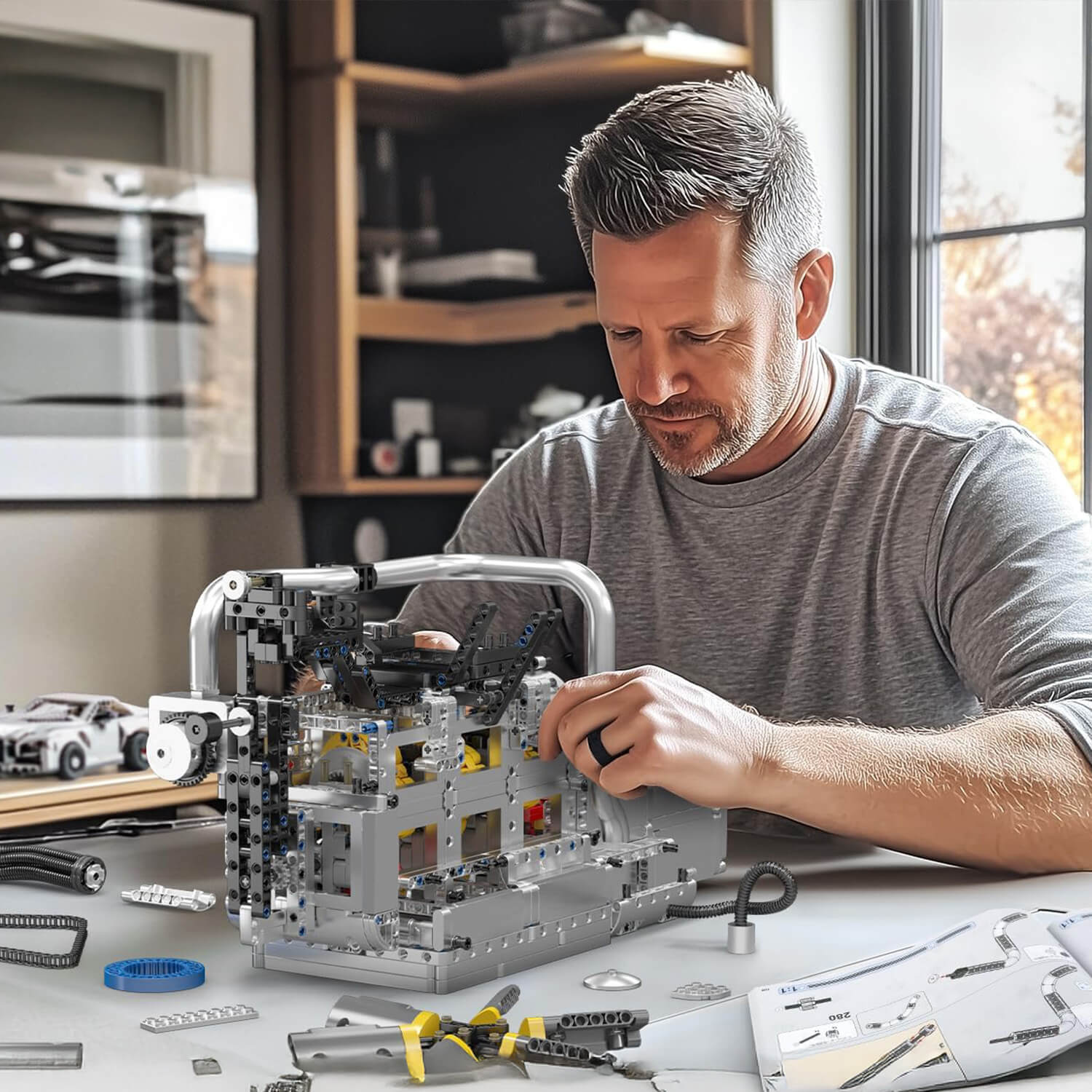 The Ultimate Rotary Engine 2176pcs