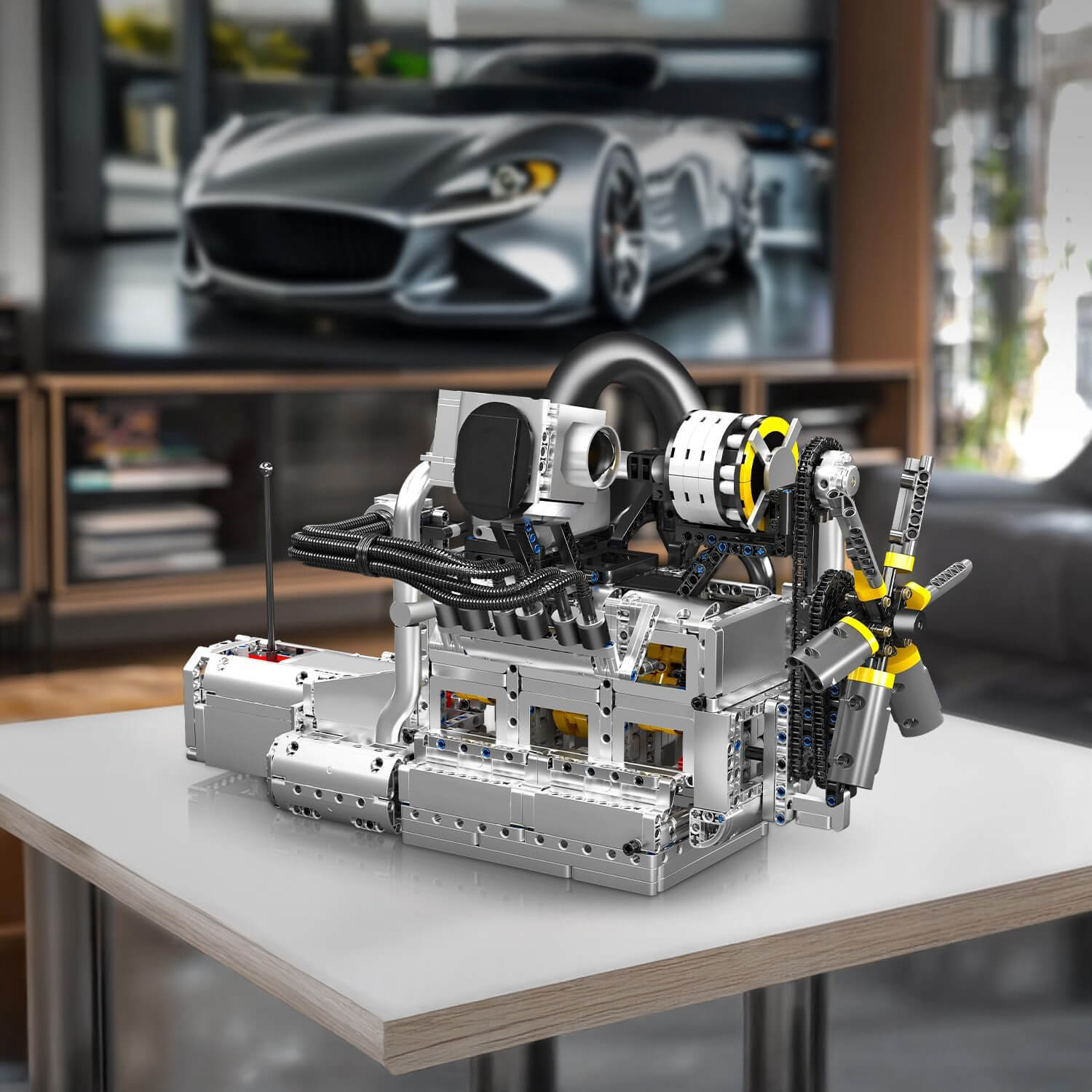 The Ultimate Rotary Engine 2176pcs