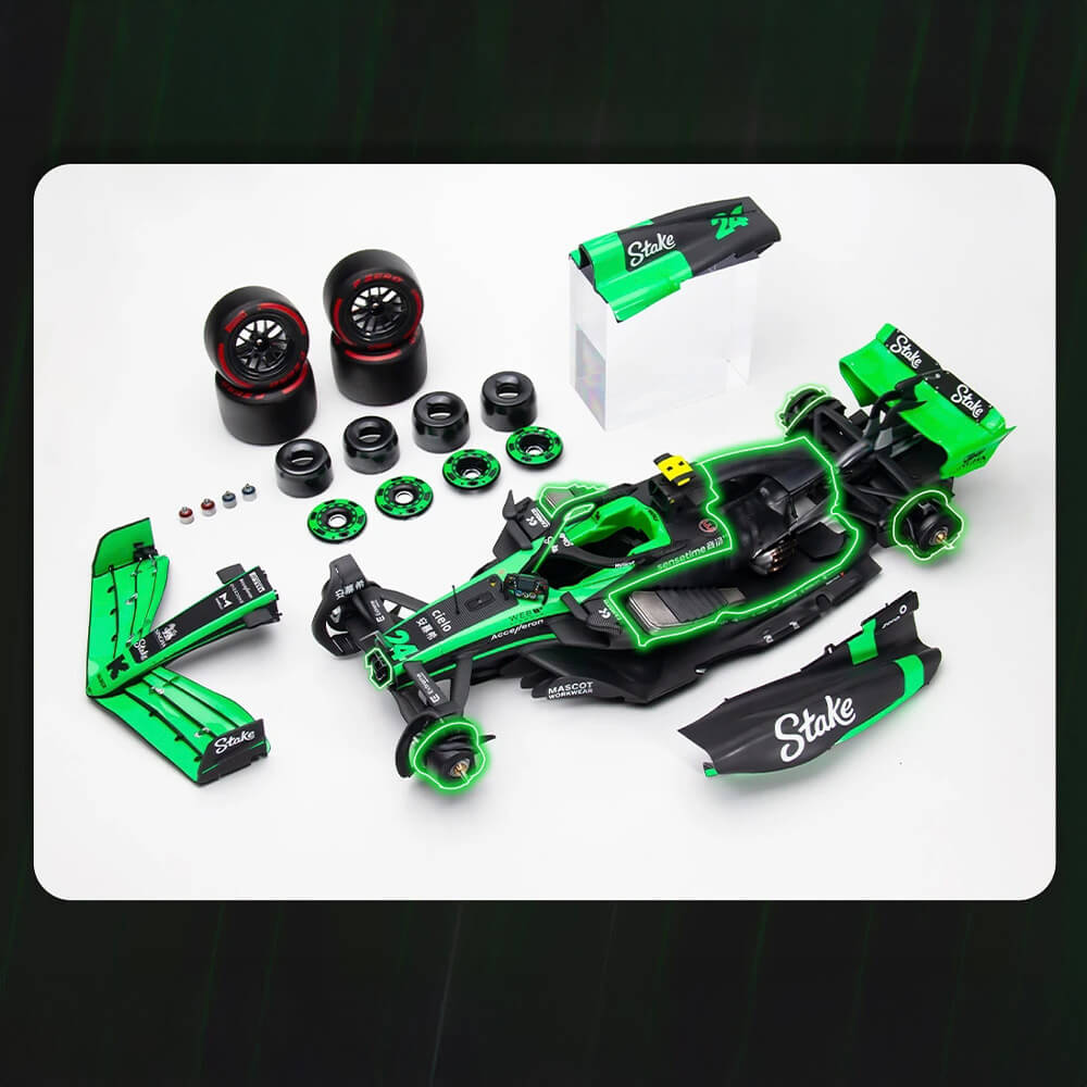 The Officially Licensed Sauber C44 Team F1 Car - Construction Set