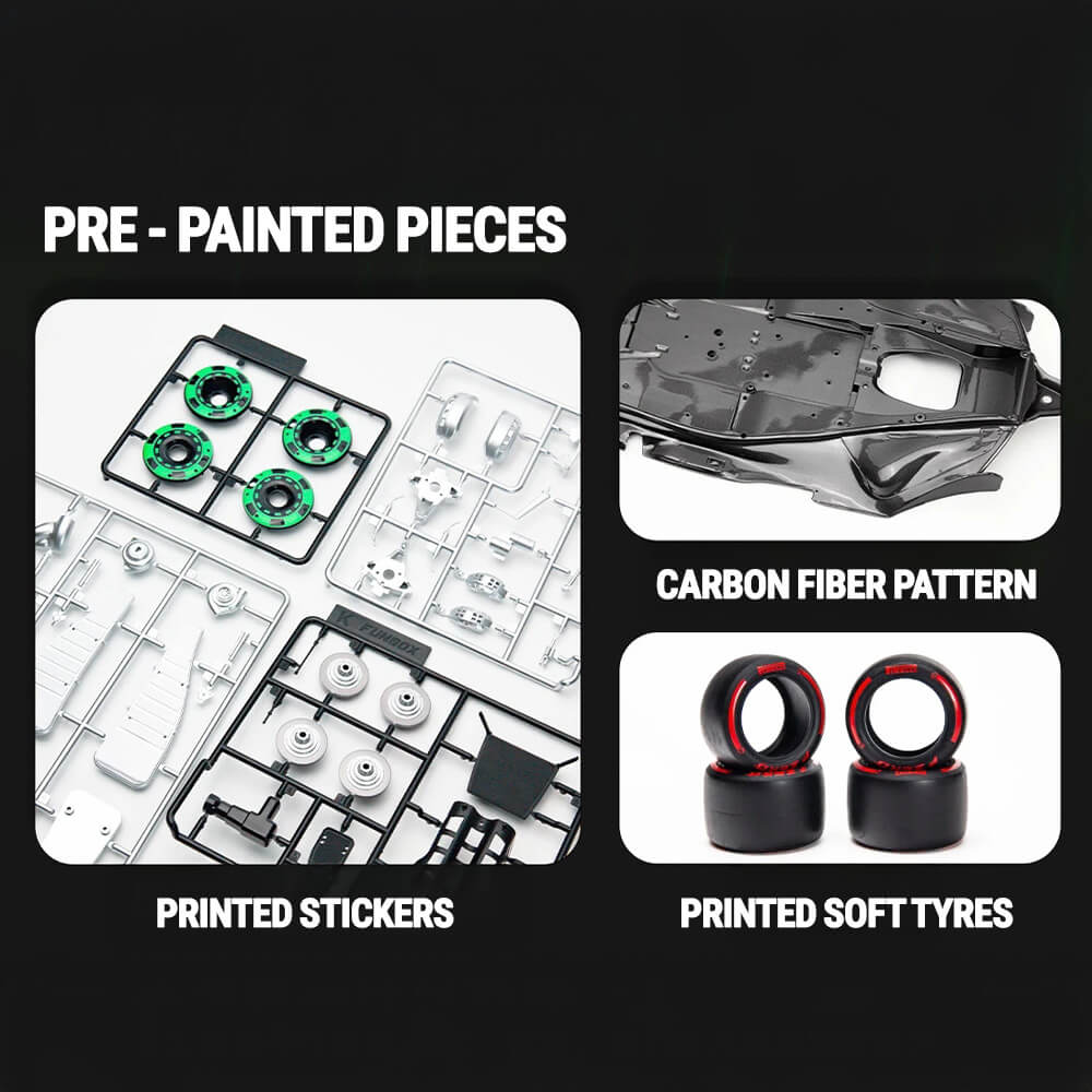 The Officially Licensed Sauber C44 Team F1 Car - Construction Set