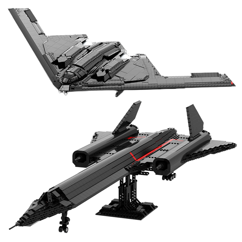 The Ultimate Stealth Jet Bundle 8776pcs