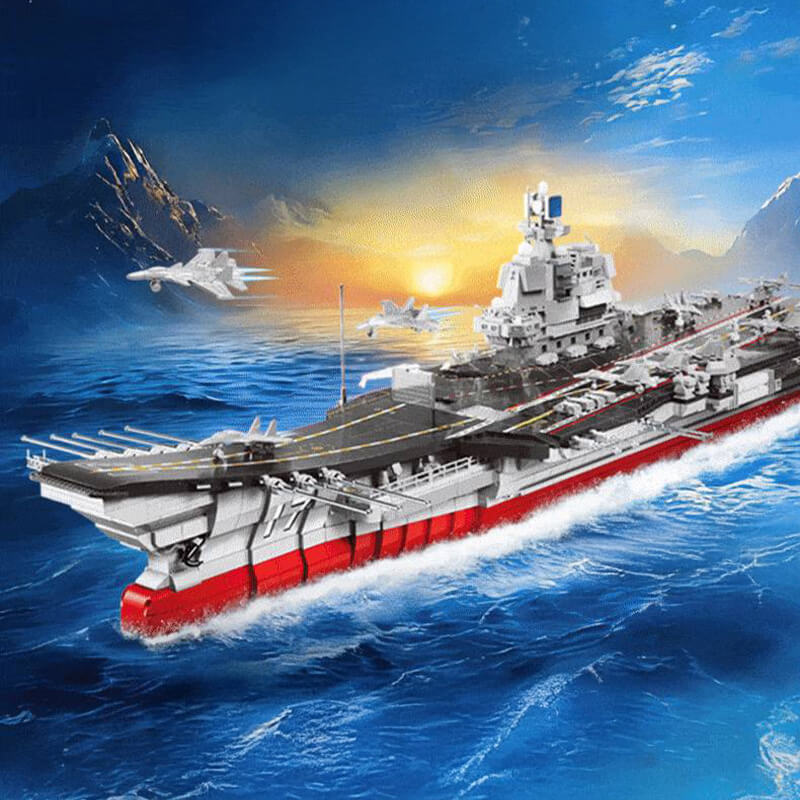 The Shandong Aircraft Carrier 2297pcs