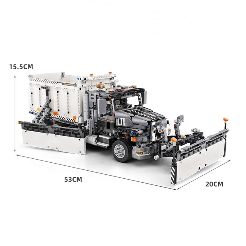 Winter Snow Plow 1636pcs