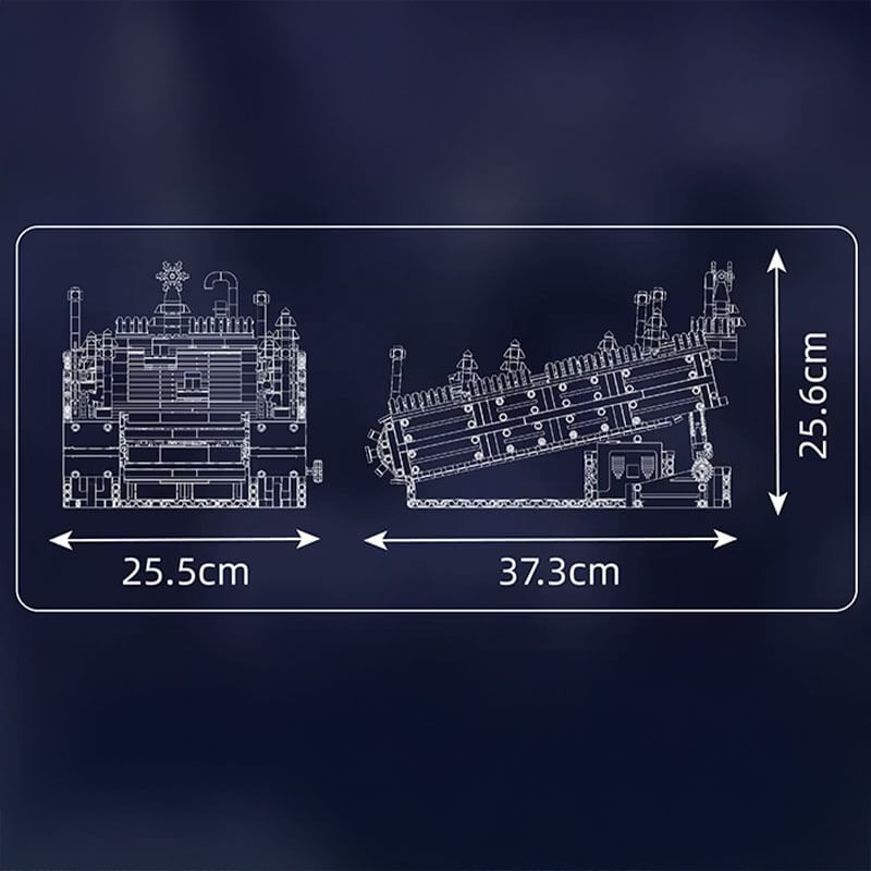 Motorised Ski Resort 2180pcs