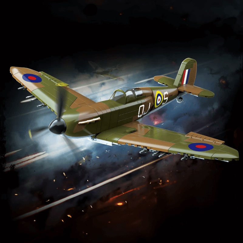 British Spitfire 681pcs