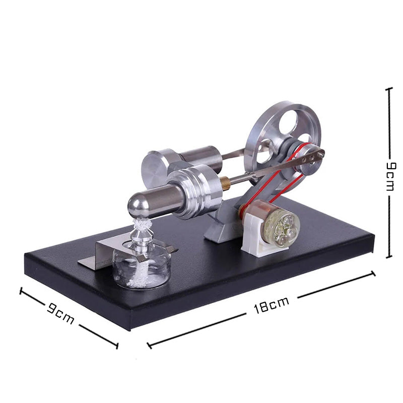 Mechanical Stirling Engine - Metal Construction Set