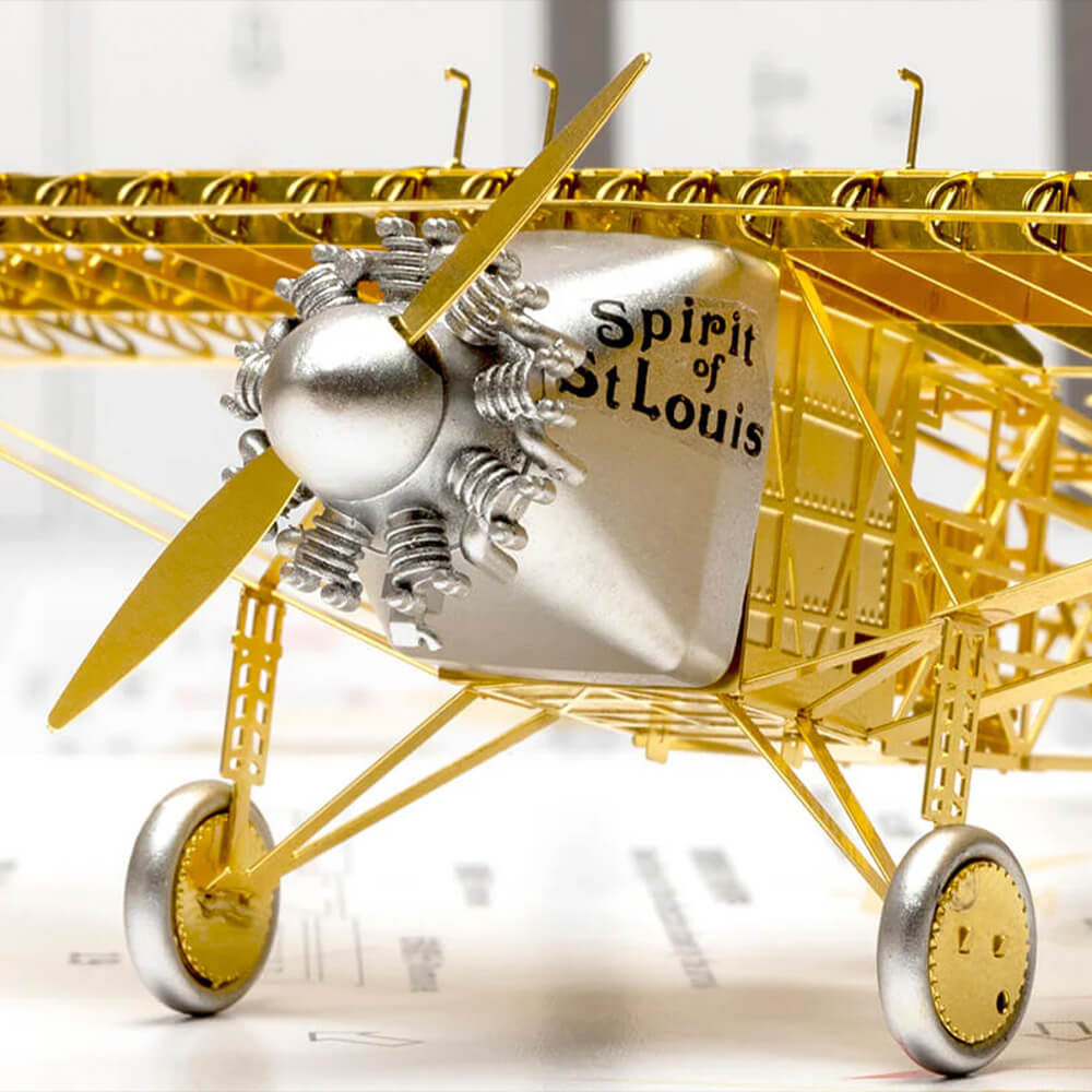The Single-Engine Monoplane Ryan NYP - Metal Construction Set