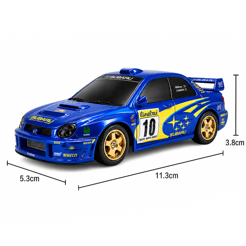 Drifting Subaru WRX STI