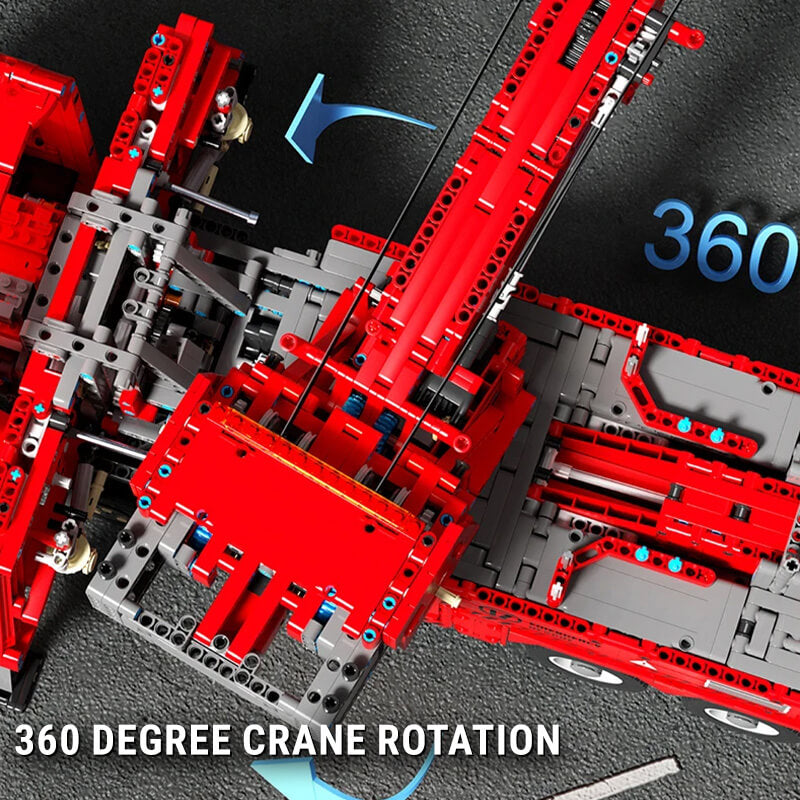 Remote Controlled Rescue Truck 4915pcs