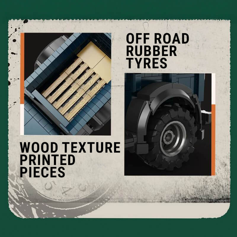 Vintage American Power Pickup 1198pcs