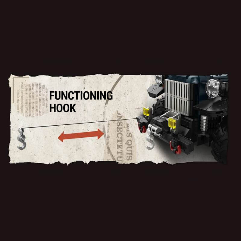 Vintage American Power Pickup 1198pcs