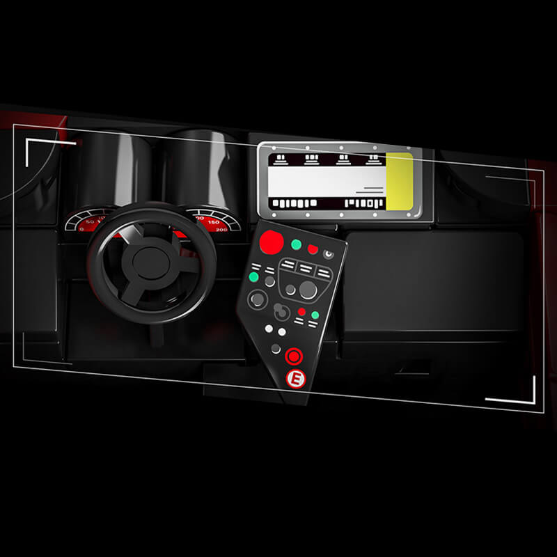 Prancing Horse Supercar Transporter 1727pcs