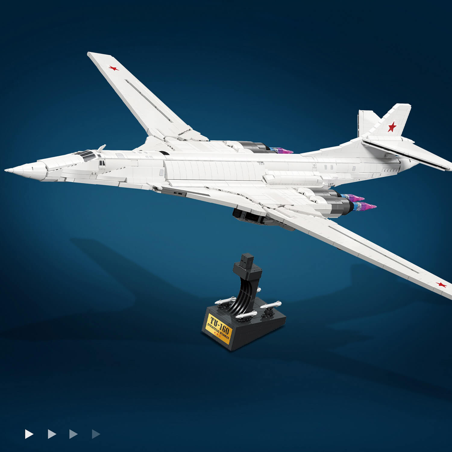 The Ultimate Tupolev Tu-160 3469pcs